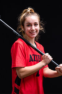 SDSU lacrosse player, Katelyn Murphy is a freshman majoring in general business