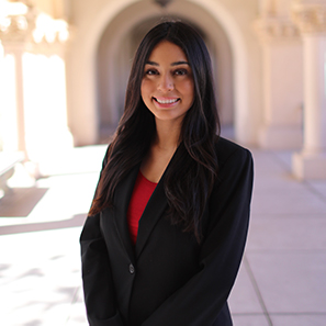  Karina Esteban is the executive VP for Associated Students in 2021-22.