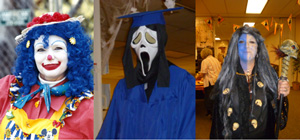 Various costumes seen on the SDSU campus over the years