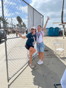 SMBA ‘23 students worked and volunteered at the 15th annual Nissan Super Girl Surf Pro in Oceanside, CA
