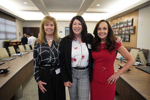 Kristen Blum, Terri Funk Graham, and Karen McGinnis