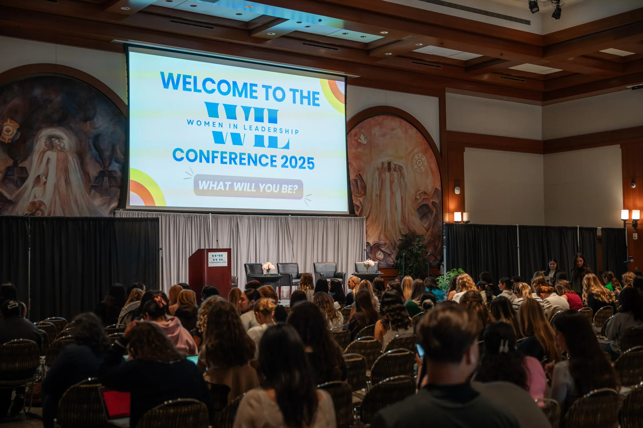 Women in Leadership Conference 2025 stage