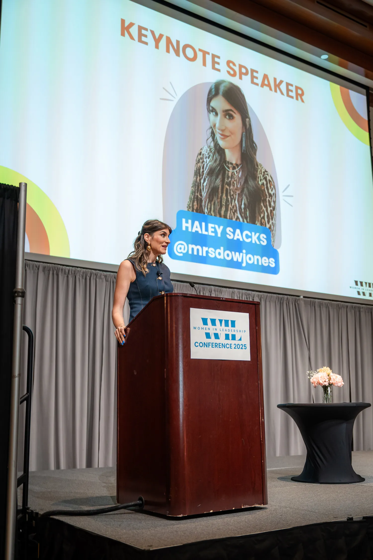 Women in Leadership Conference 2025 keynote speaker Haley Sacks