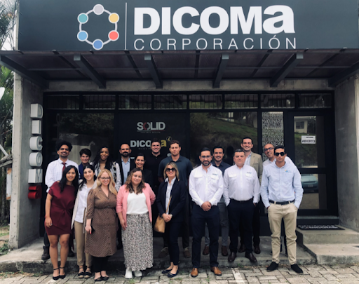 MSGBD students and faculty advisor, Martina Musteen, at the DICOMA site in Costa Rica, Summer, 2023. 