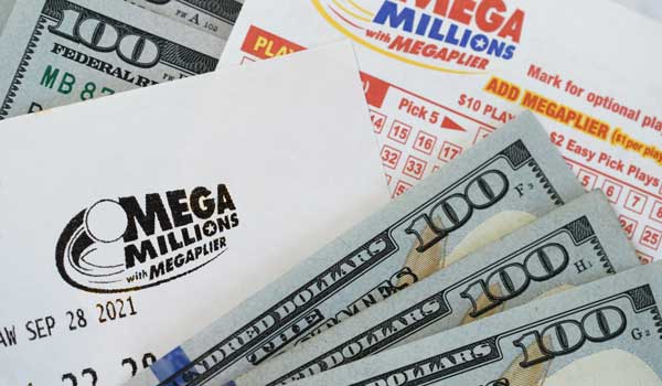 Shutterstock image of California Mega Millions tickets
