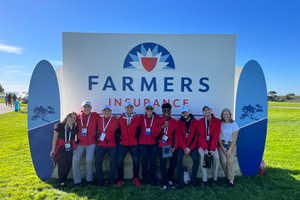 Members at the Farmers Insurance Open