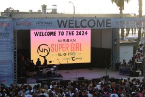 2024 Super Girl Surf Pro stage