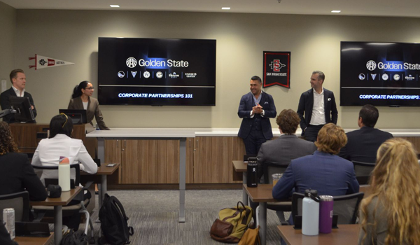 Golden State Partnership Team and Sports MBA Alumni Visit SMBA '26