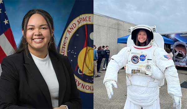 Child and Sinclair at NASA