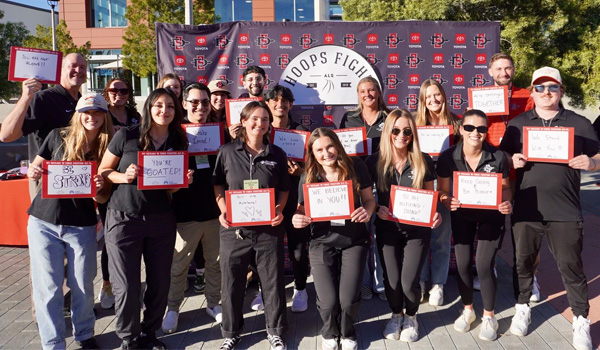 SMBA 26 at SDSU MBB ALS Awareness Game